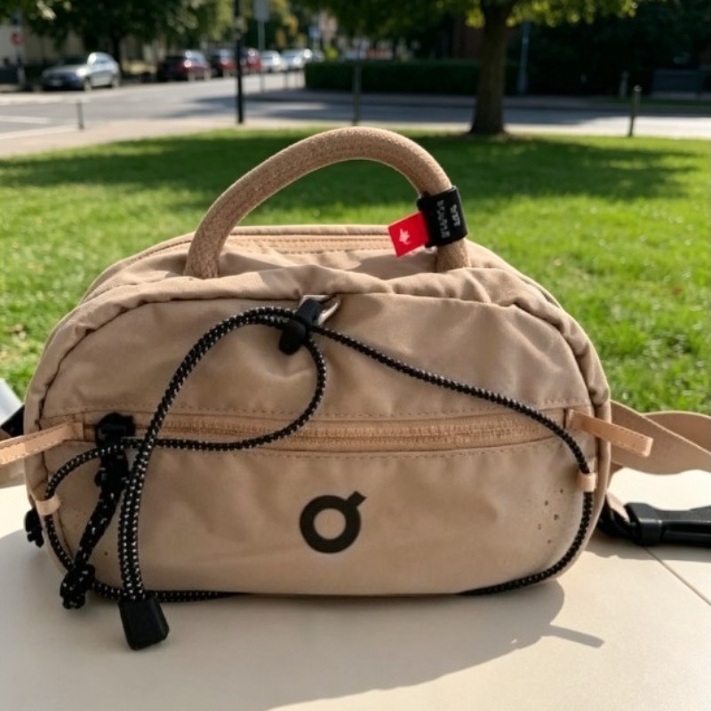 Cycling Zones - Trendy Nylon Small Square Bag for