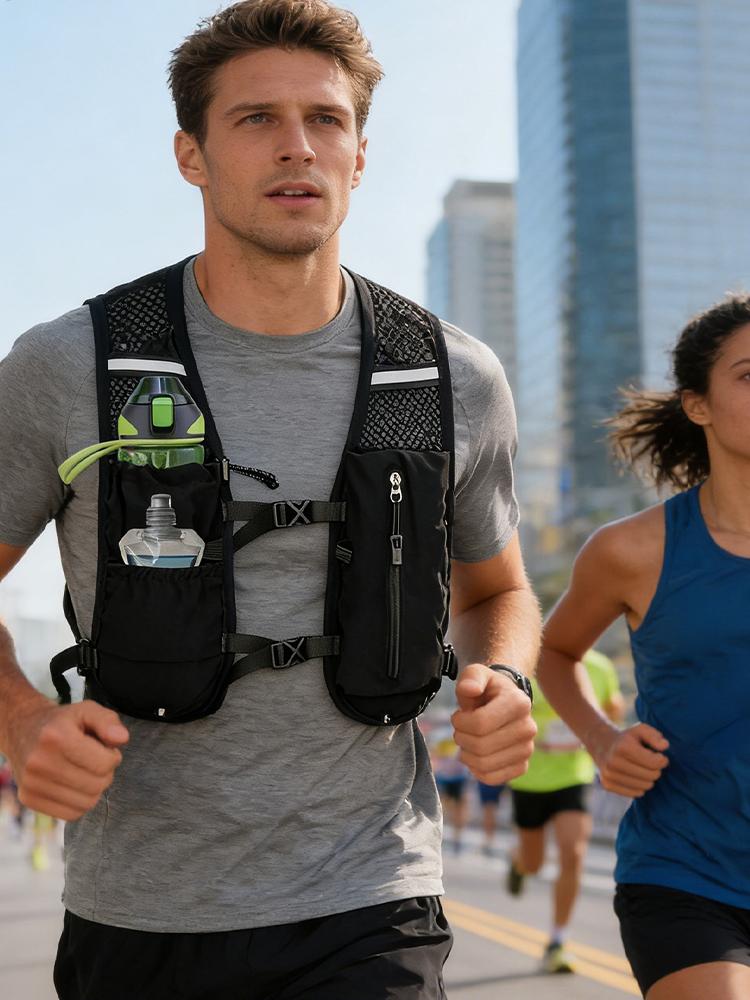Running Vest Reflective Breath - đánh giá và giá Reflective Vest Cycling
