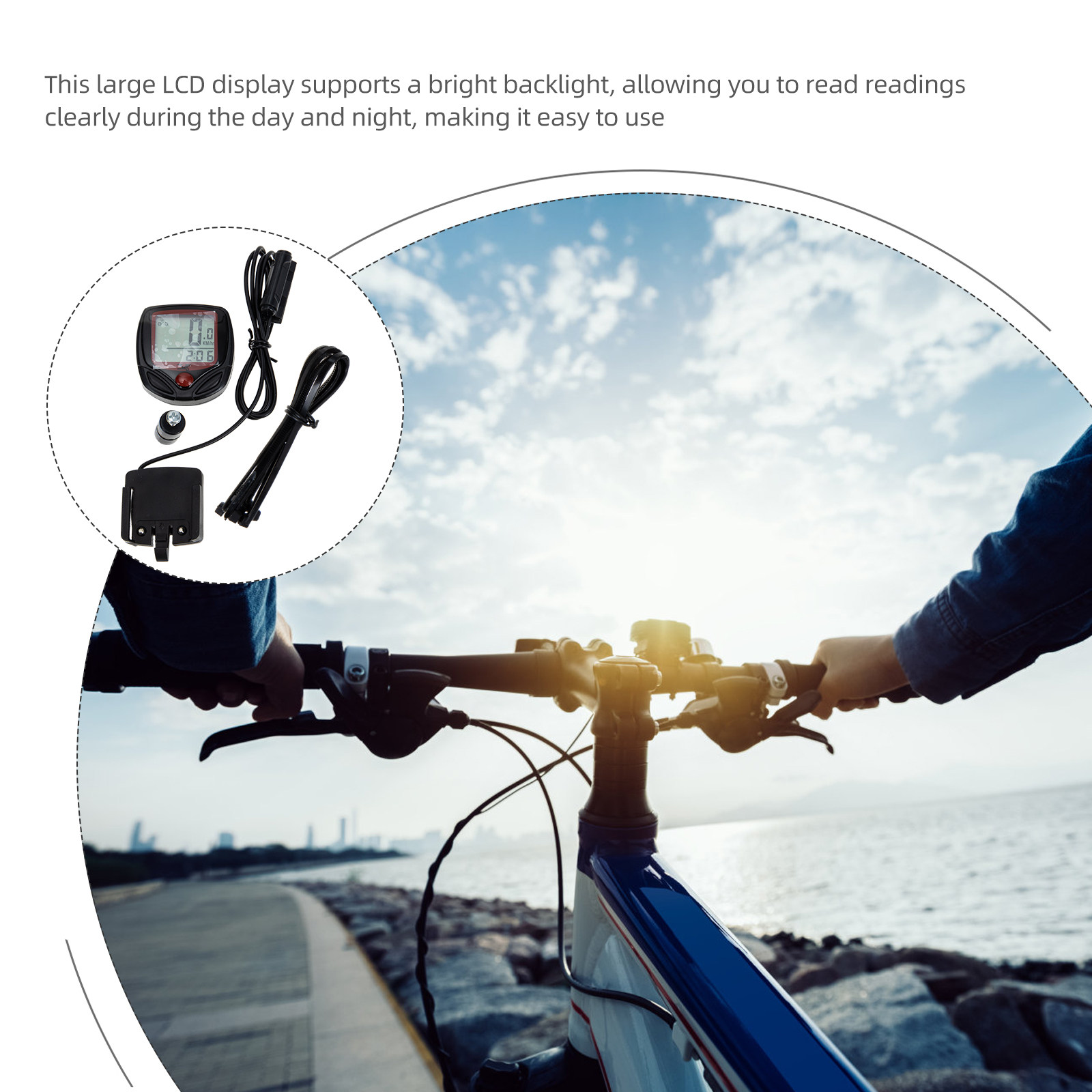 1Set Professional Bike Speedom - đánh giá và giá Waterproof Cycling Commute