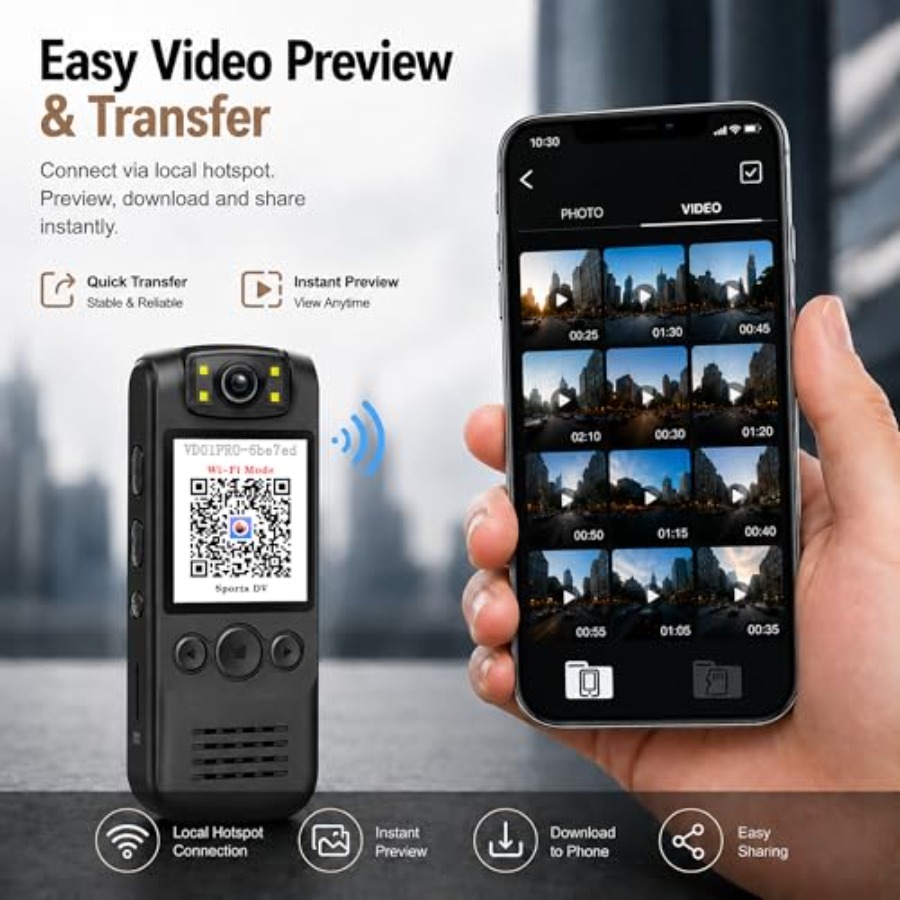 4K Body Camera for Work Cyclin - đánh giá và giá Cycling To Work