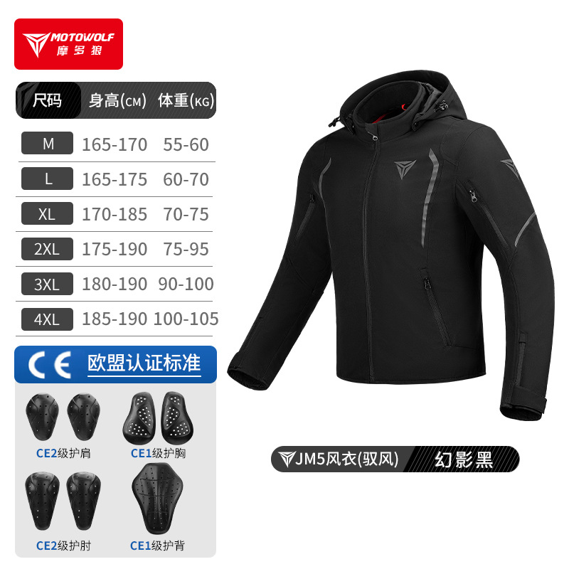 MOTOWOLF Windbreaker Motorcycl - đánh giá và giá Cycling Commute Gear