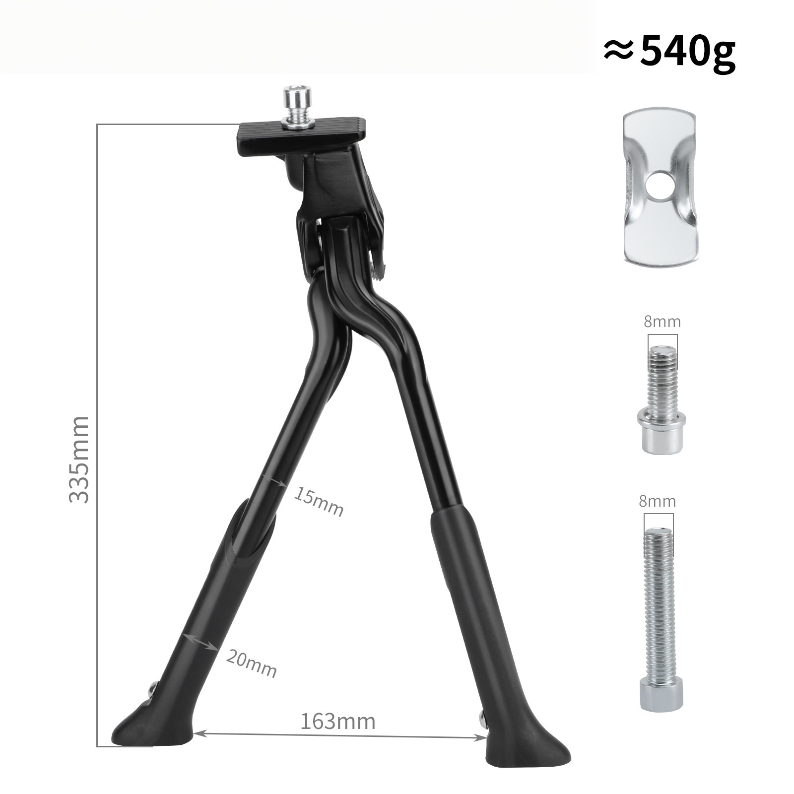 1pc U Bike Kickstand Adjustabl - đánh giá và giá Cycling Zones