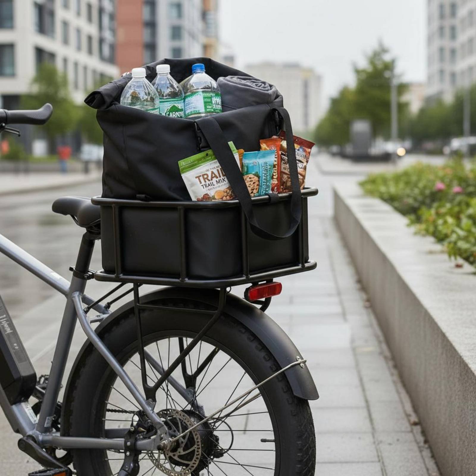 Electric Bike Basket Bag Dustp - đánh giá và giá Cycling Commute Gear