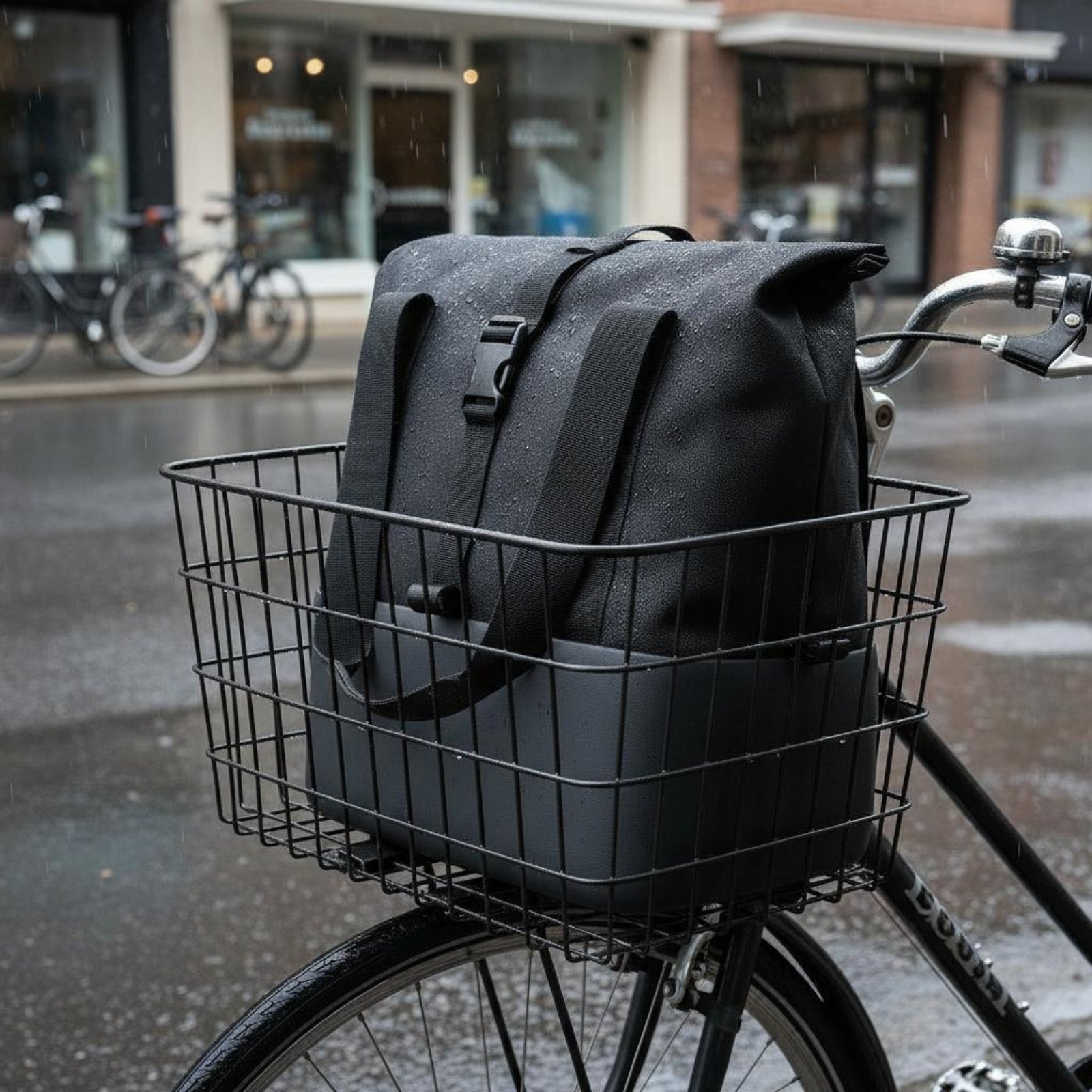 Electric Bike Basket Bag Dustp - đánh giá và giá Cycling Commute Gear