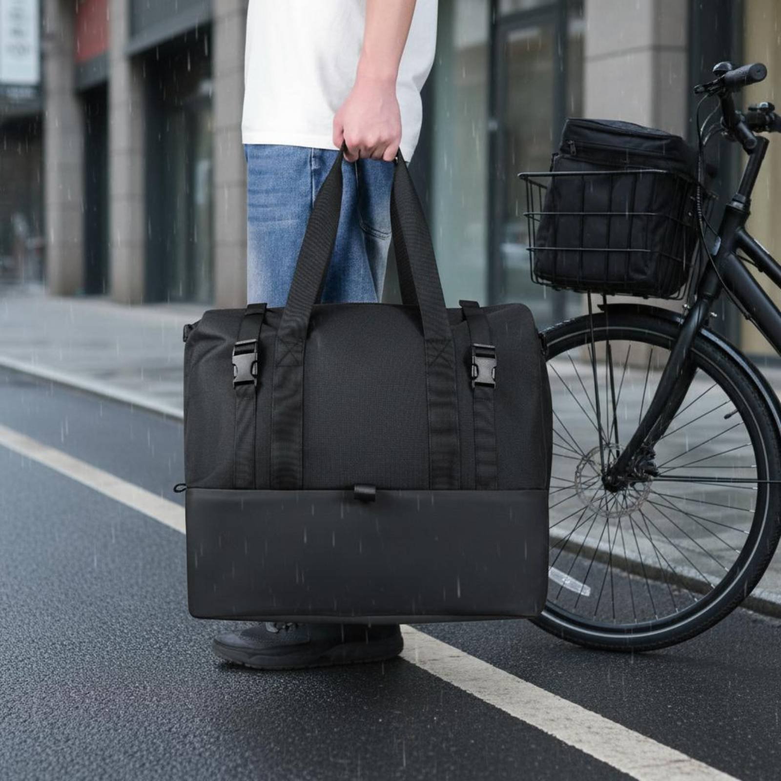 Electric Bike Basket Bag Dustp - đánh giá và giá Cycling Commute Gear