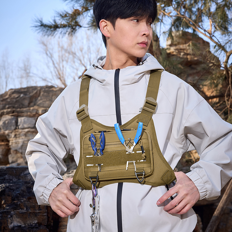Tactical Front Chest Rig Bag V - đánh giá và giá Reflective Vest Cycling