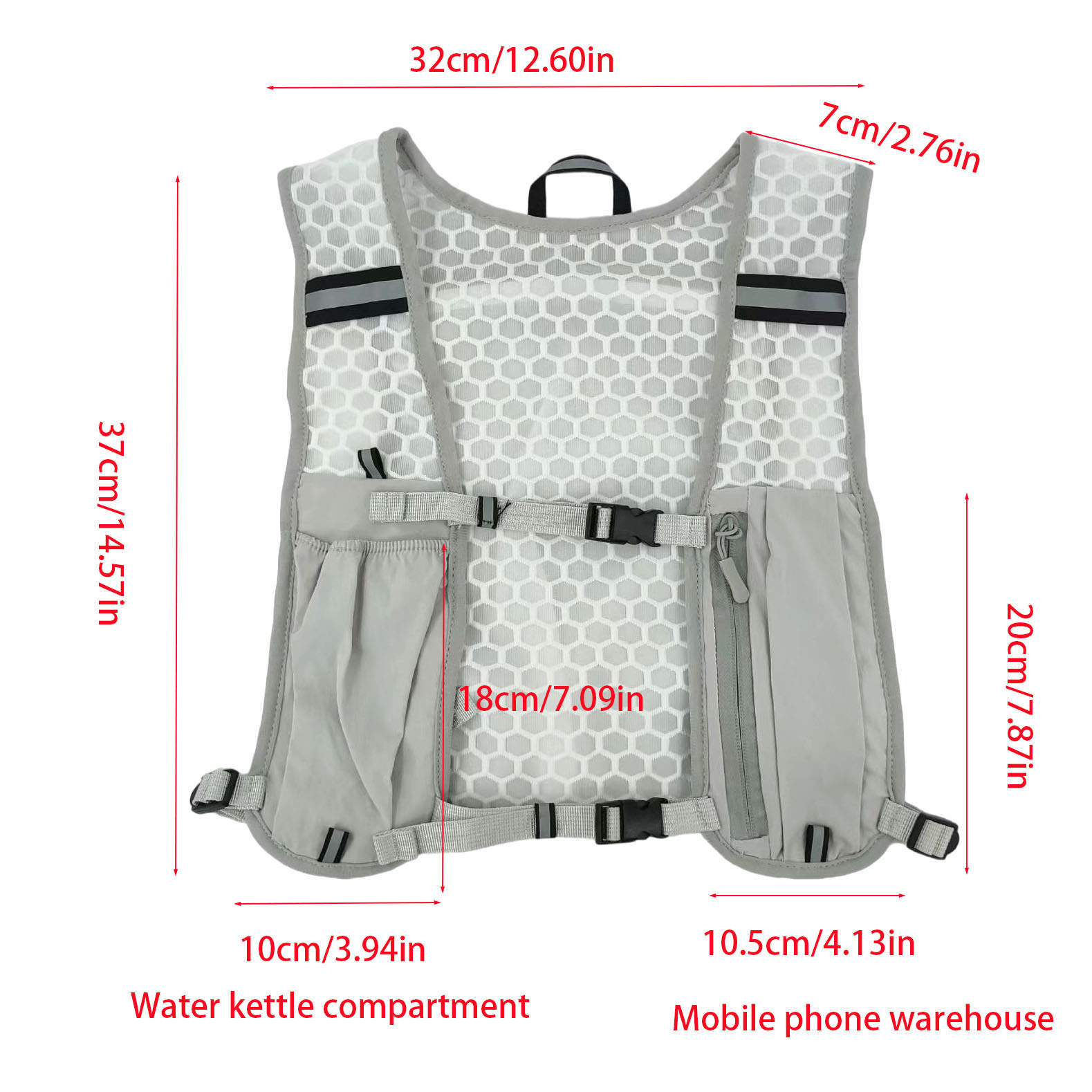 Lightweight Outdoor Mountainee - đánh giá và giá Reflective Vest Cycling