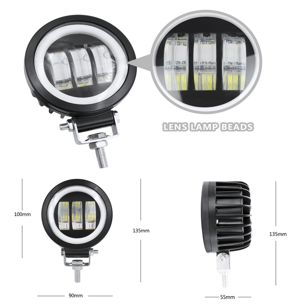 5 Inch Motorcycle Spotlight LE - đánh giá và giá Cycling Zones