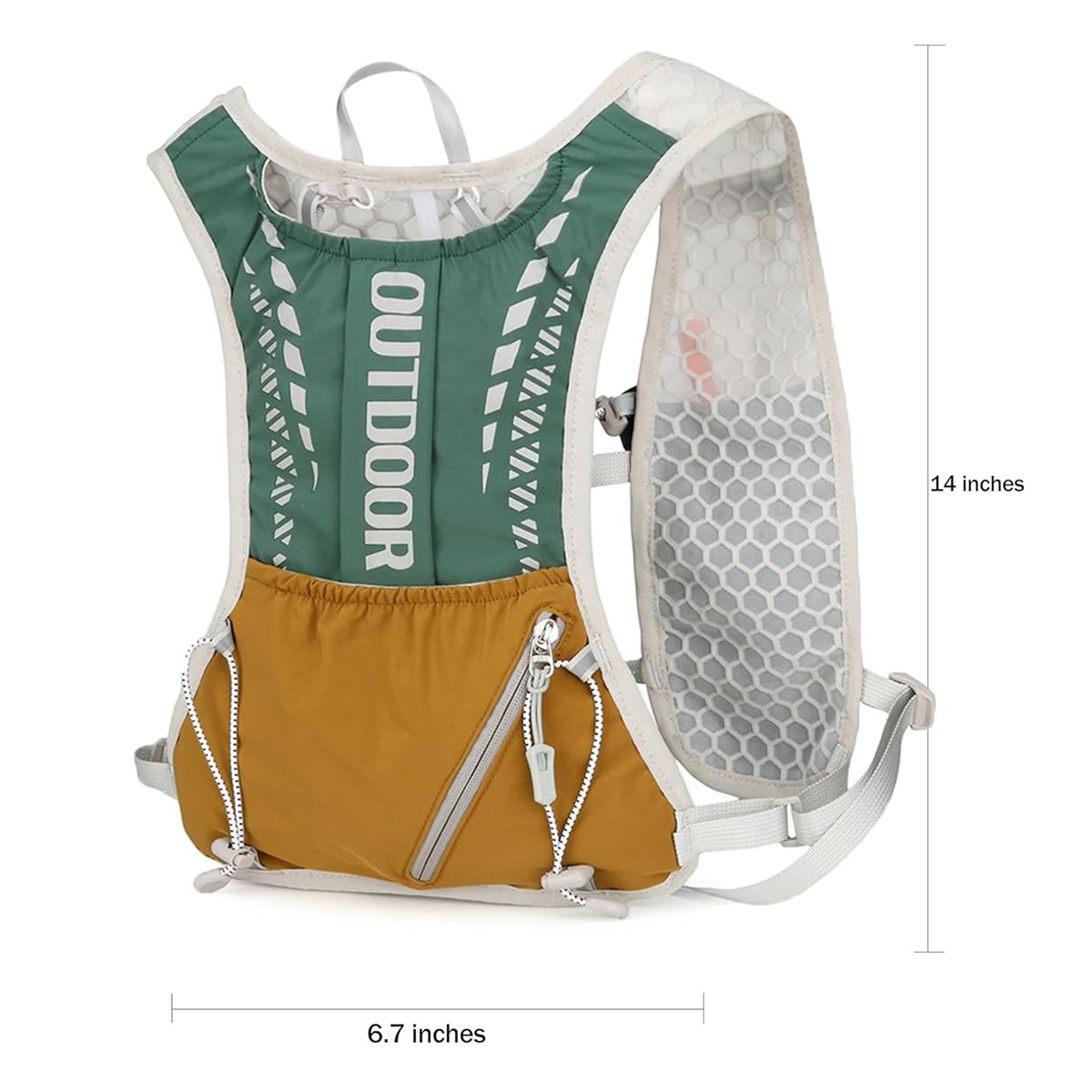 Reflective Running Hydration V - đánh giá và giá Reflective Vest Cycling