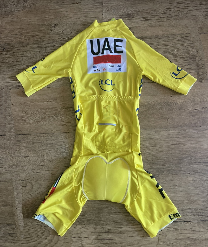 LASER CUT Skinsuit 2024 UAE TE - đánh giá và giá Cycling Community
