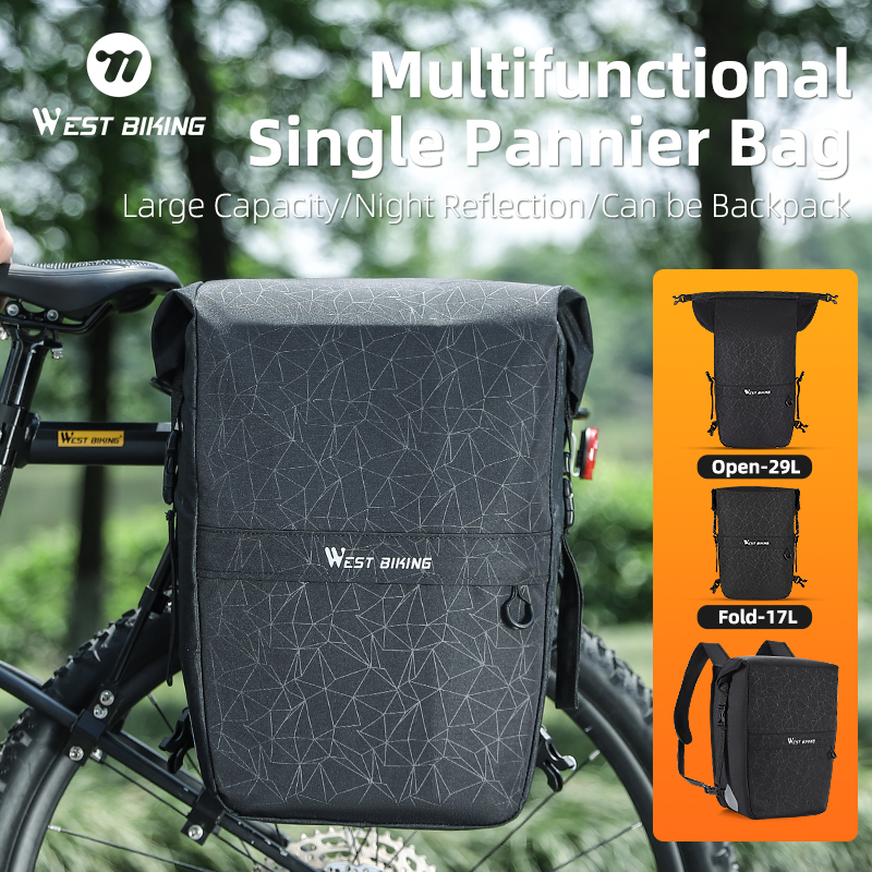 WEST BIKING 17-29L Bicycle Pan - đánh giá và giá Waterproof Cycling Commute