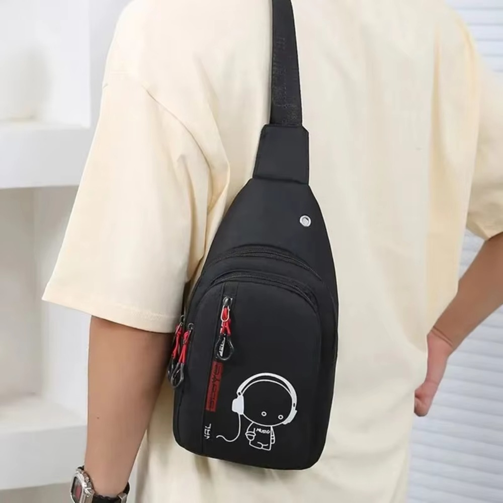 Glow Men's Chest Bag Large Cap - đánh giá và giá Waterproof Cycling Commute